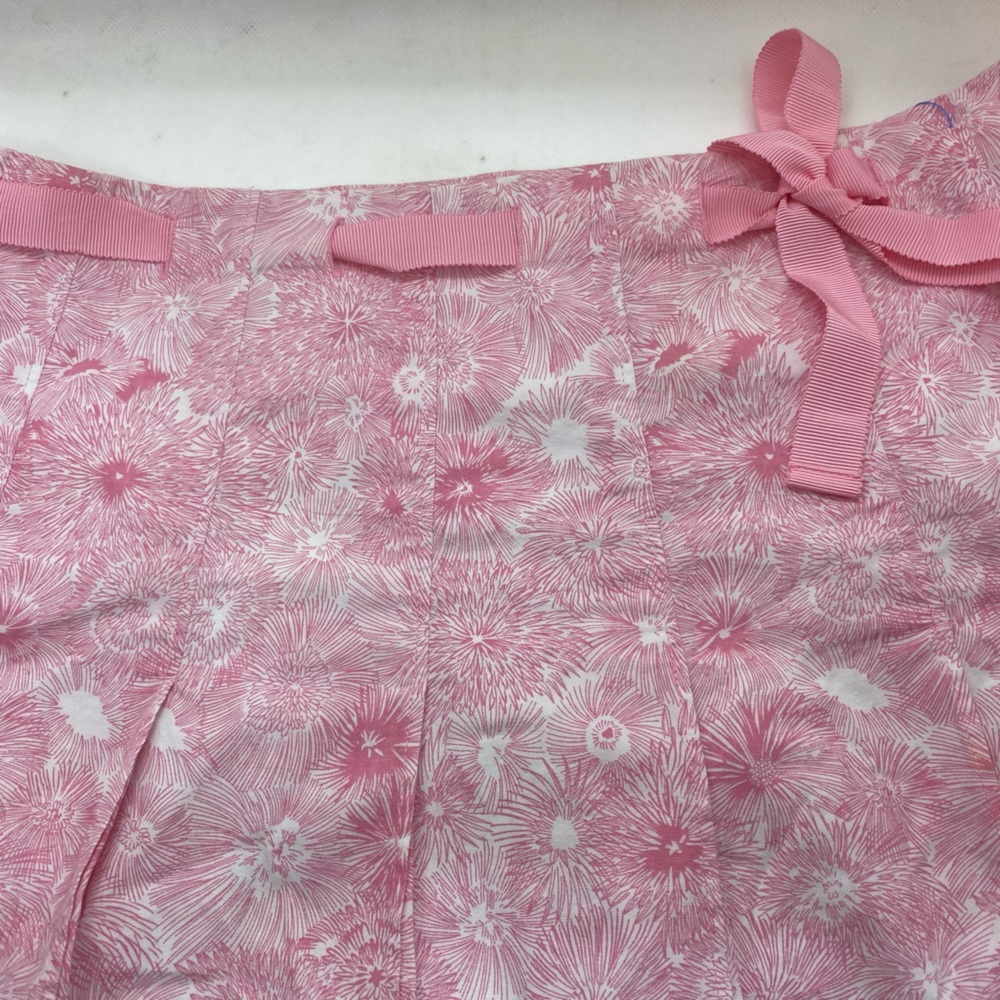 J Crew size 4 cotton skirt with ribbon detailing. EUC.